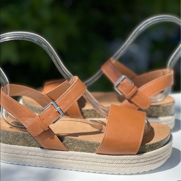 Qupid Cancun Tan Espadrille Sandal - Picture 7 of 7
